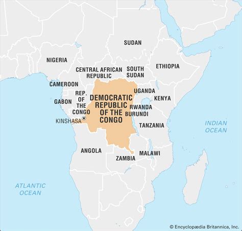 The Democratic Republic of Congo: A brief history .